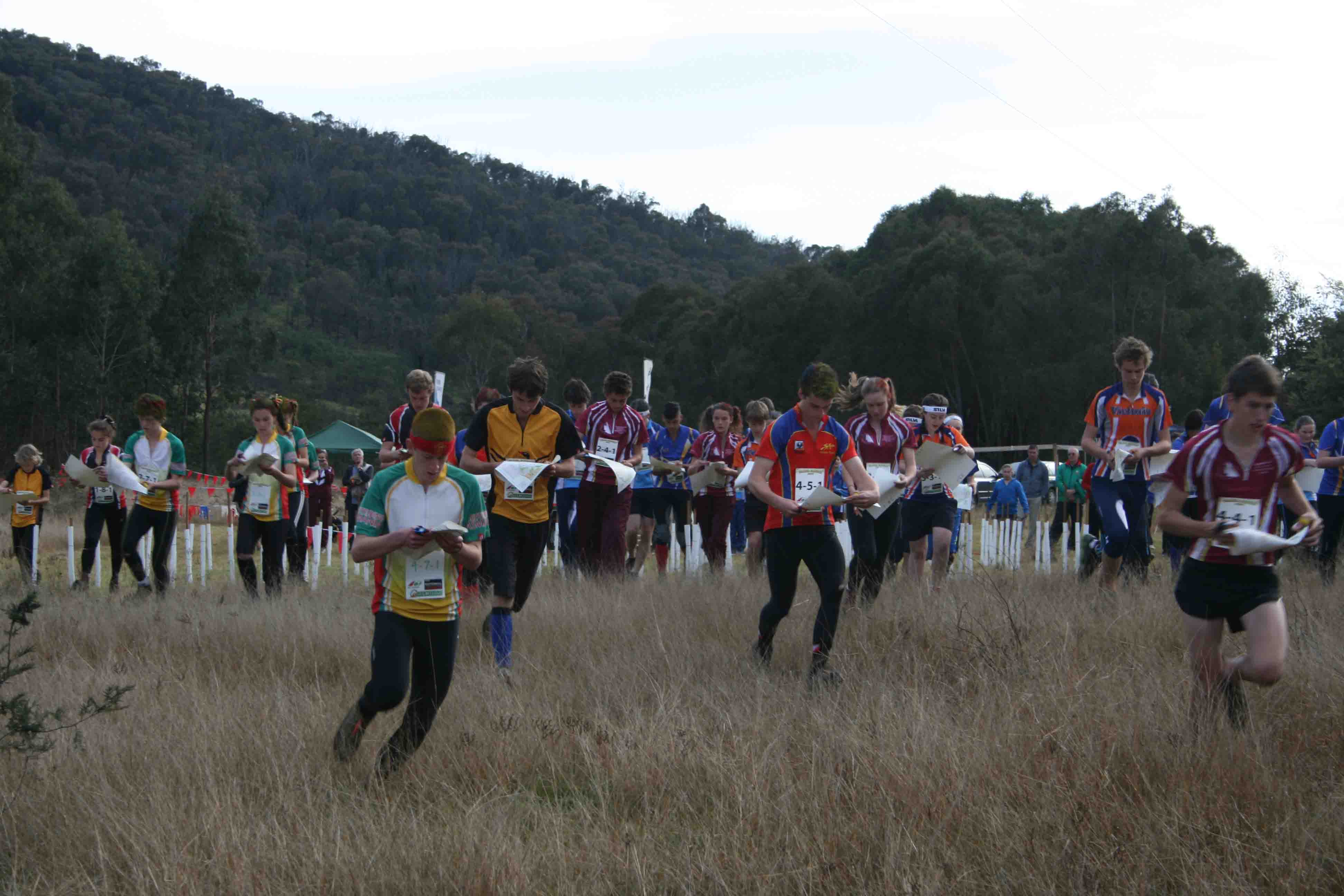 Start of Aus Schools Relay